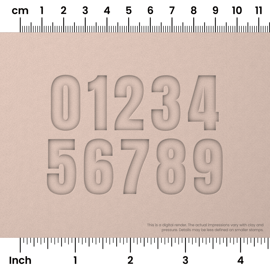 Anton | Number Stamp Sets