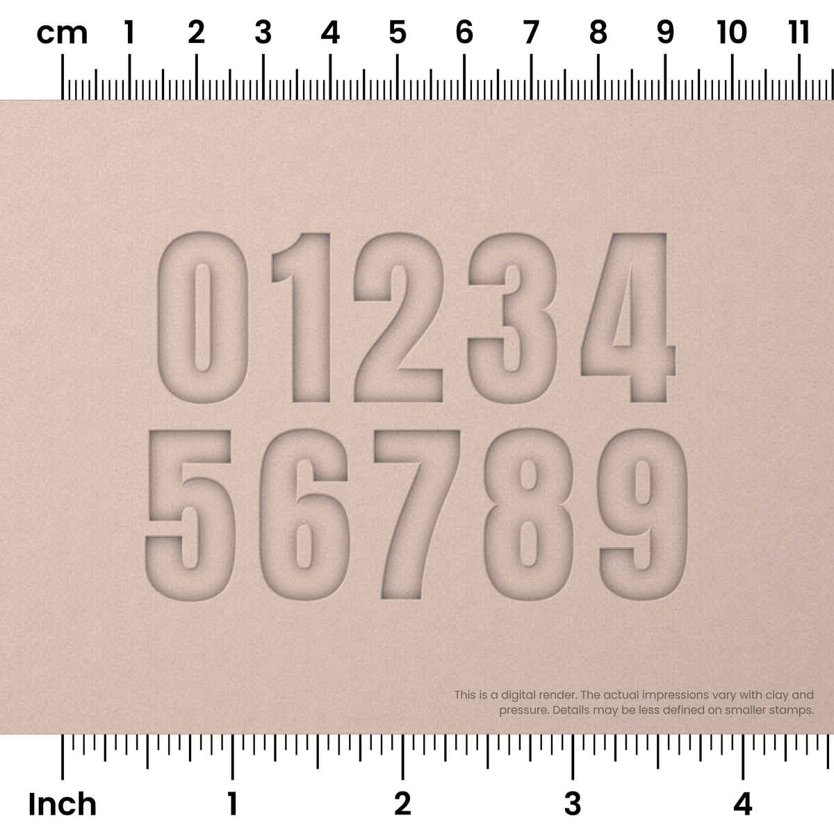 Anton | Number Stamp Sets