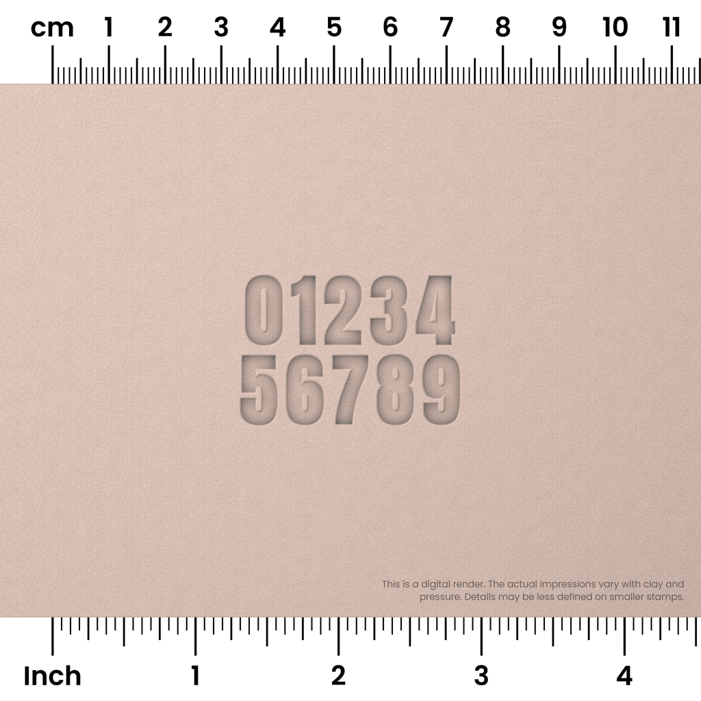 Anton | Number Stamp Sets