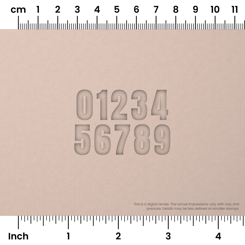 Anton | Number Stamp Sets