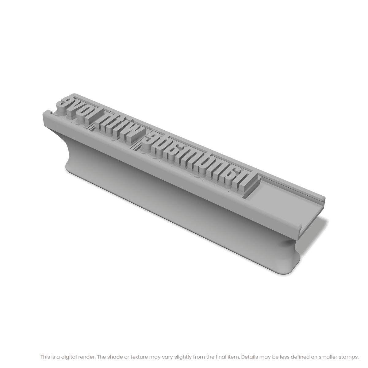 Anton Regular | Font Rail Stamp Sets | Letters, Numbers, and Symbols