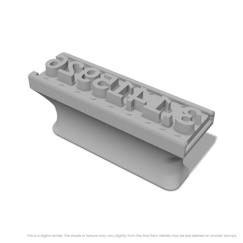 Arimo | Font Rail Stamp Sets | Letters, Numbers, and Symbols