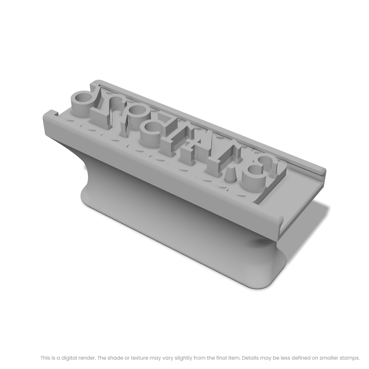 Arvo | Font Rail Stamp Sets | Letters, Numbers, and Symbols