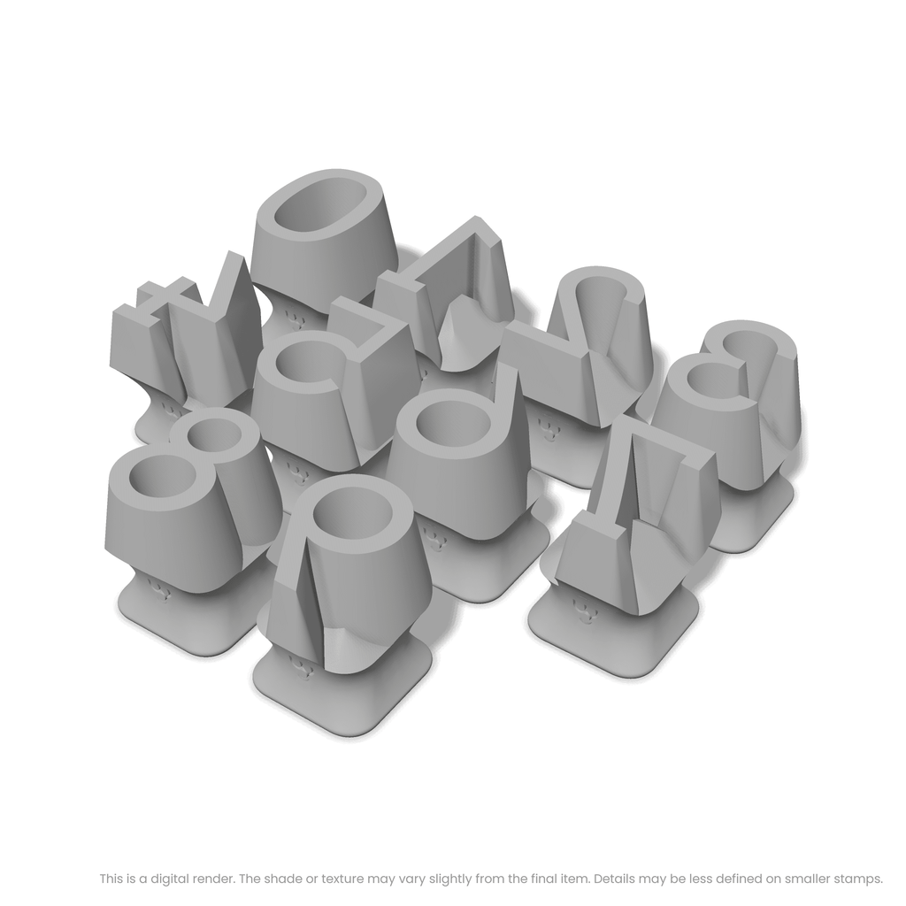 Arvo | Number Stamp Sets