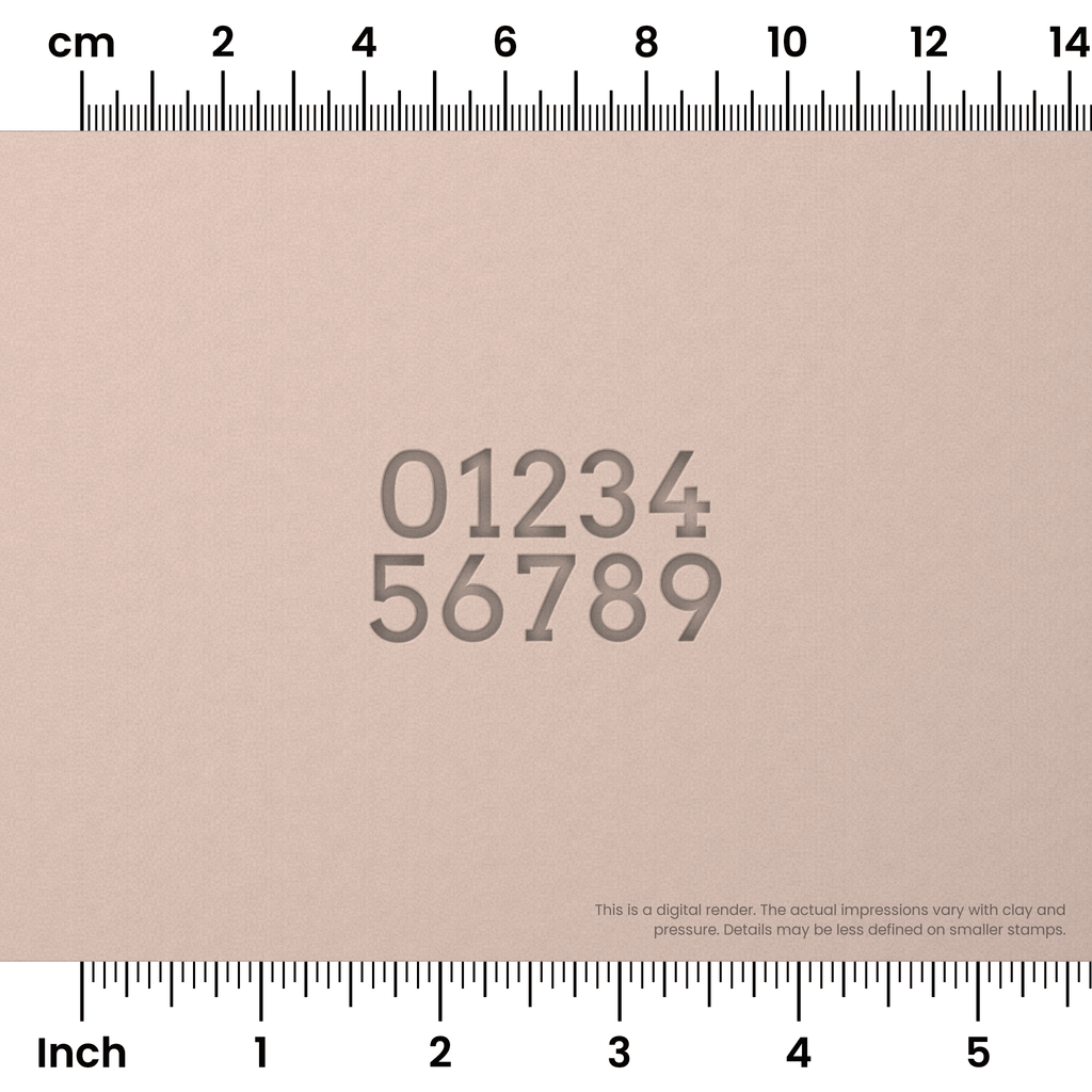 Arvo | Number Stamp Sets