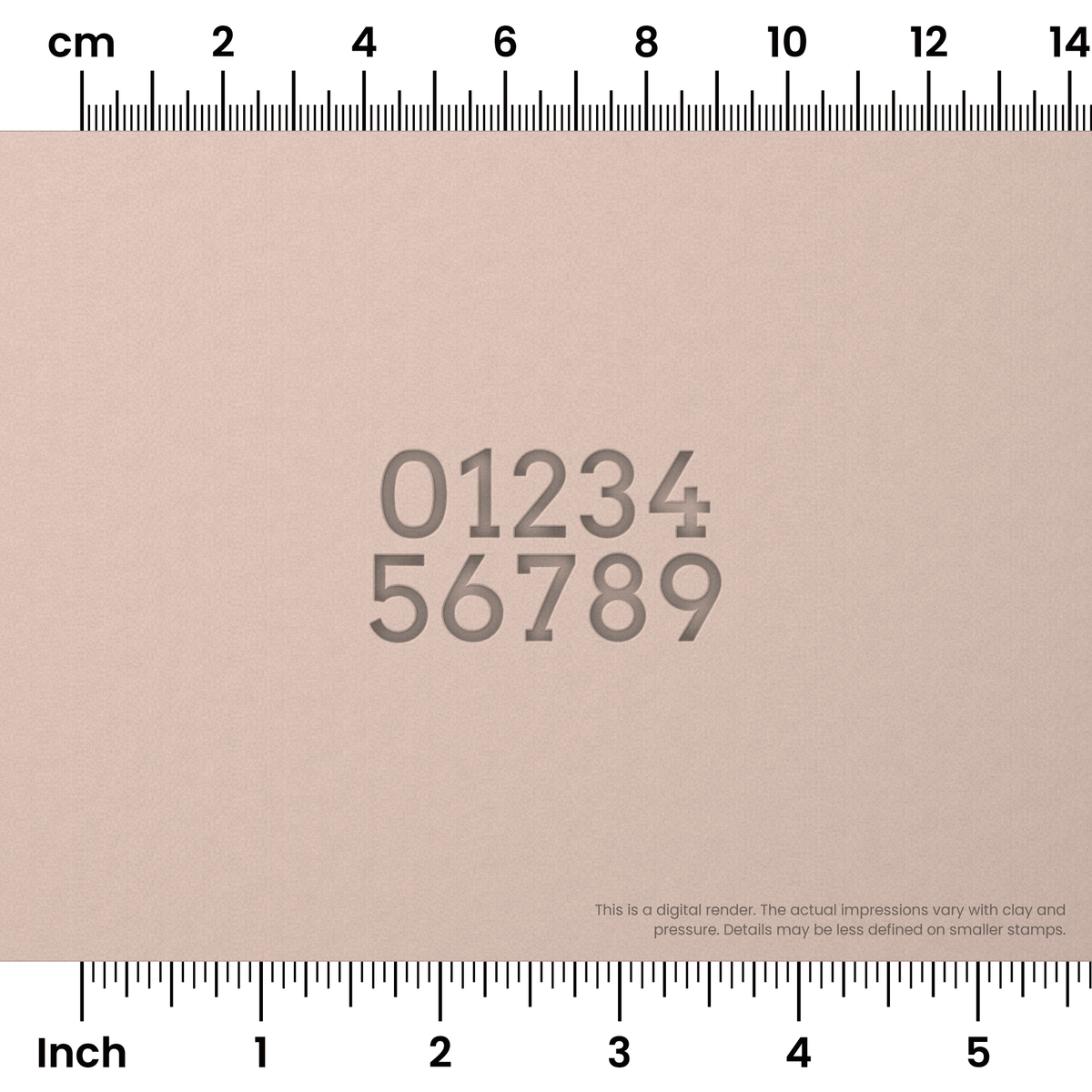 Arvo | Number Stamp Sets