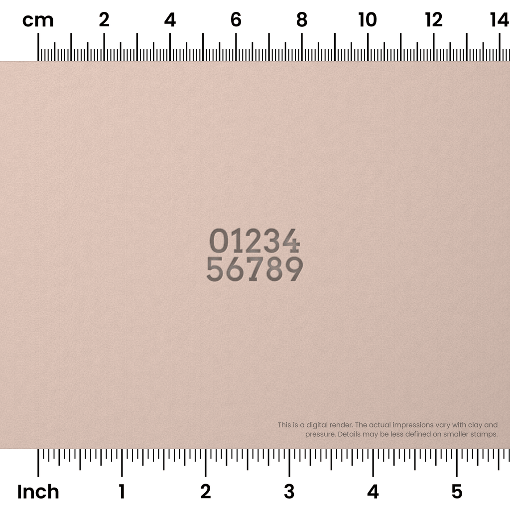 Arvo | Number Stamp Sets
