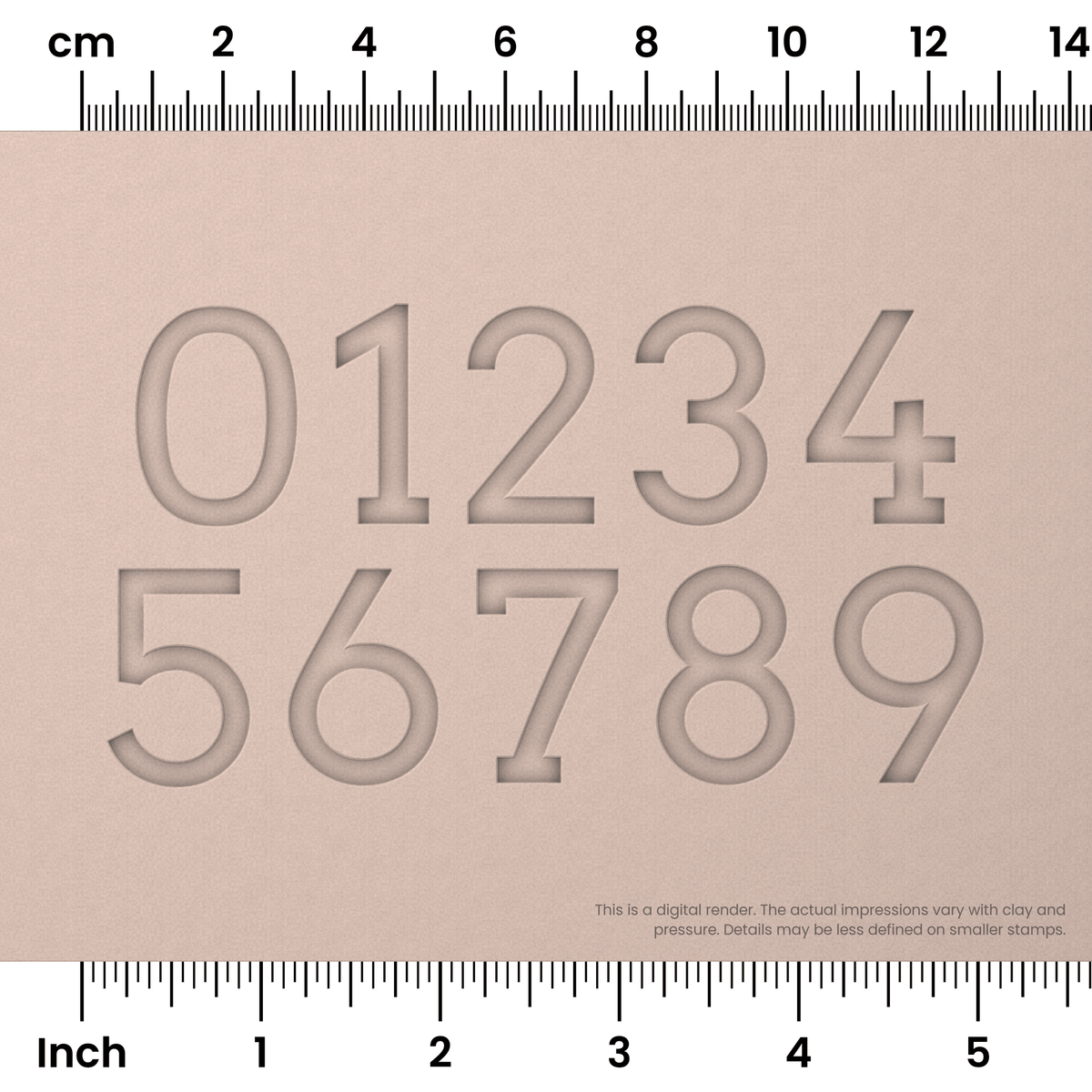 Arvo | Number Stamp Sets