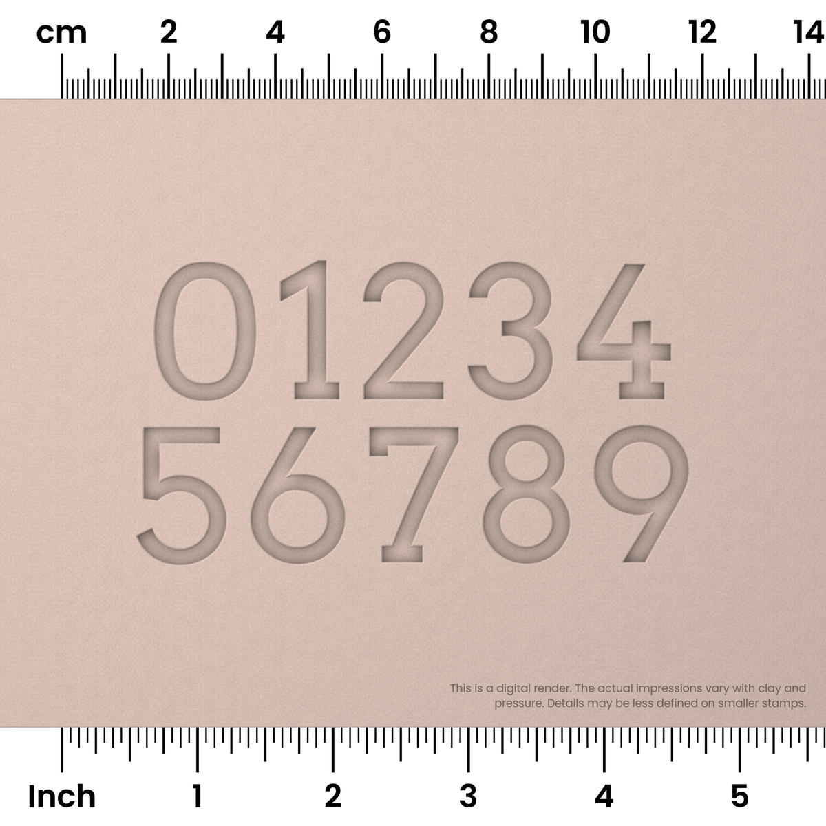 Arvo | Number Stamp Sets