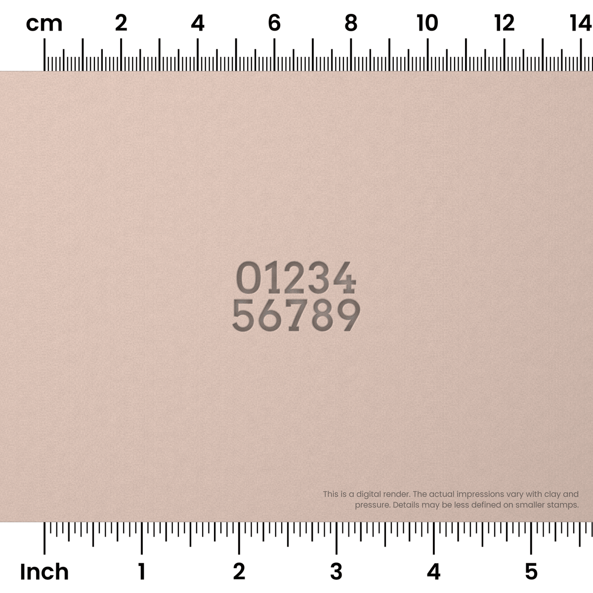 Arvo | Number Stamp Sets