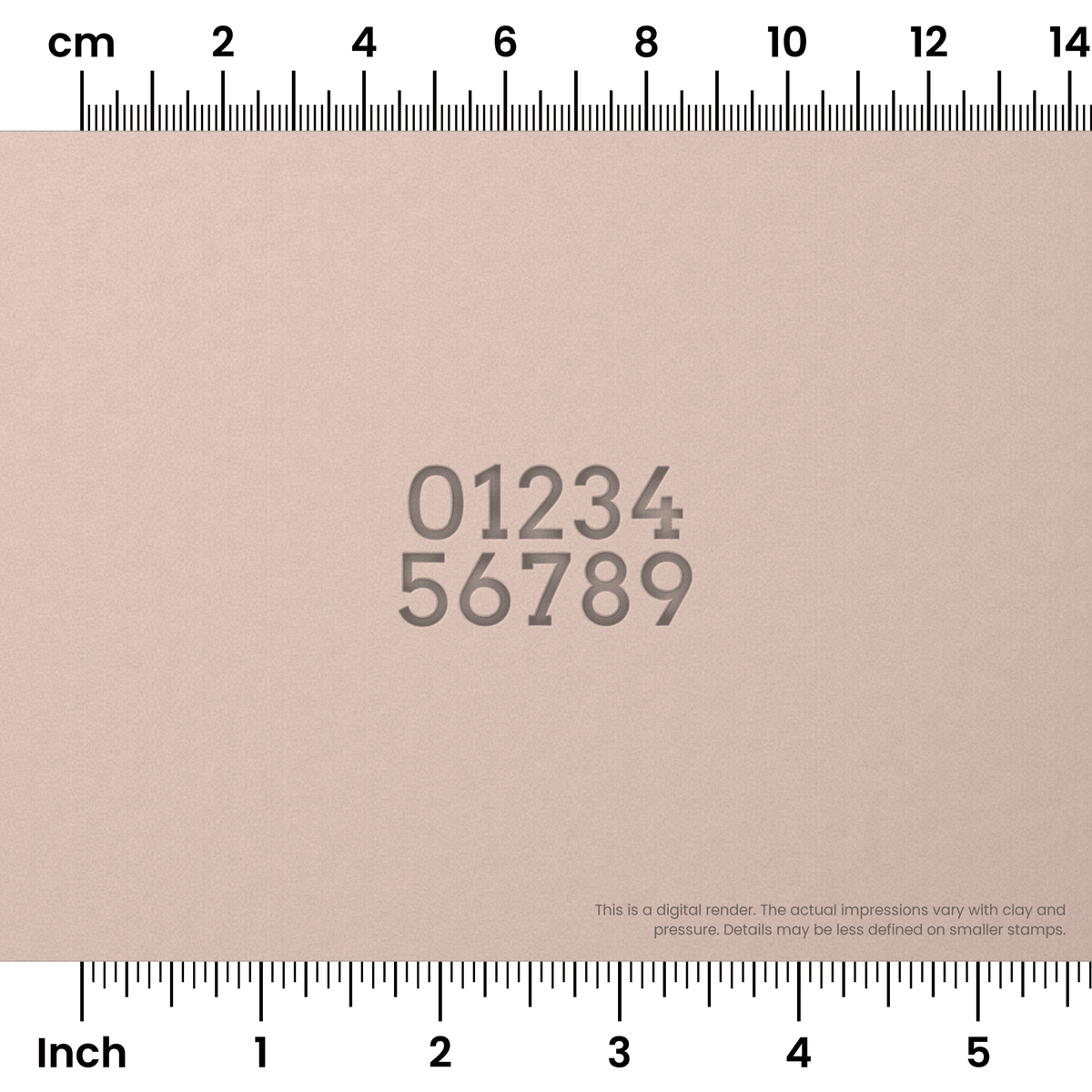 Arvo | Number Stamp Sets