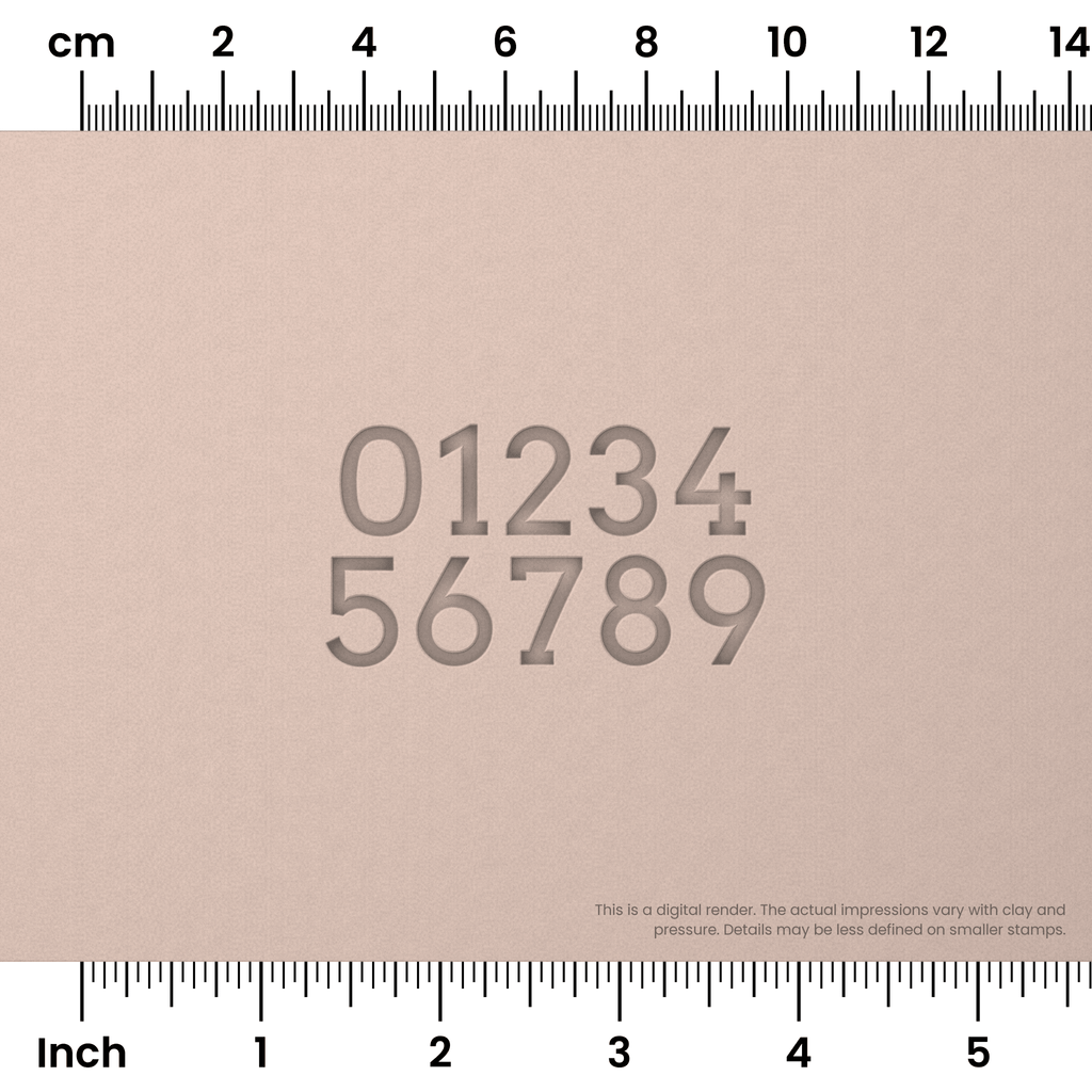 Arvo | Number Stamp Sets