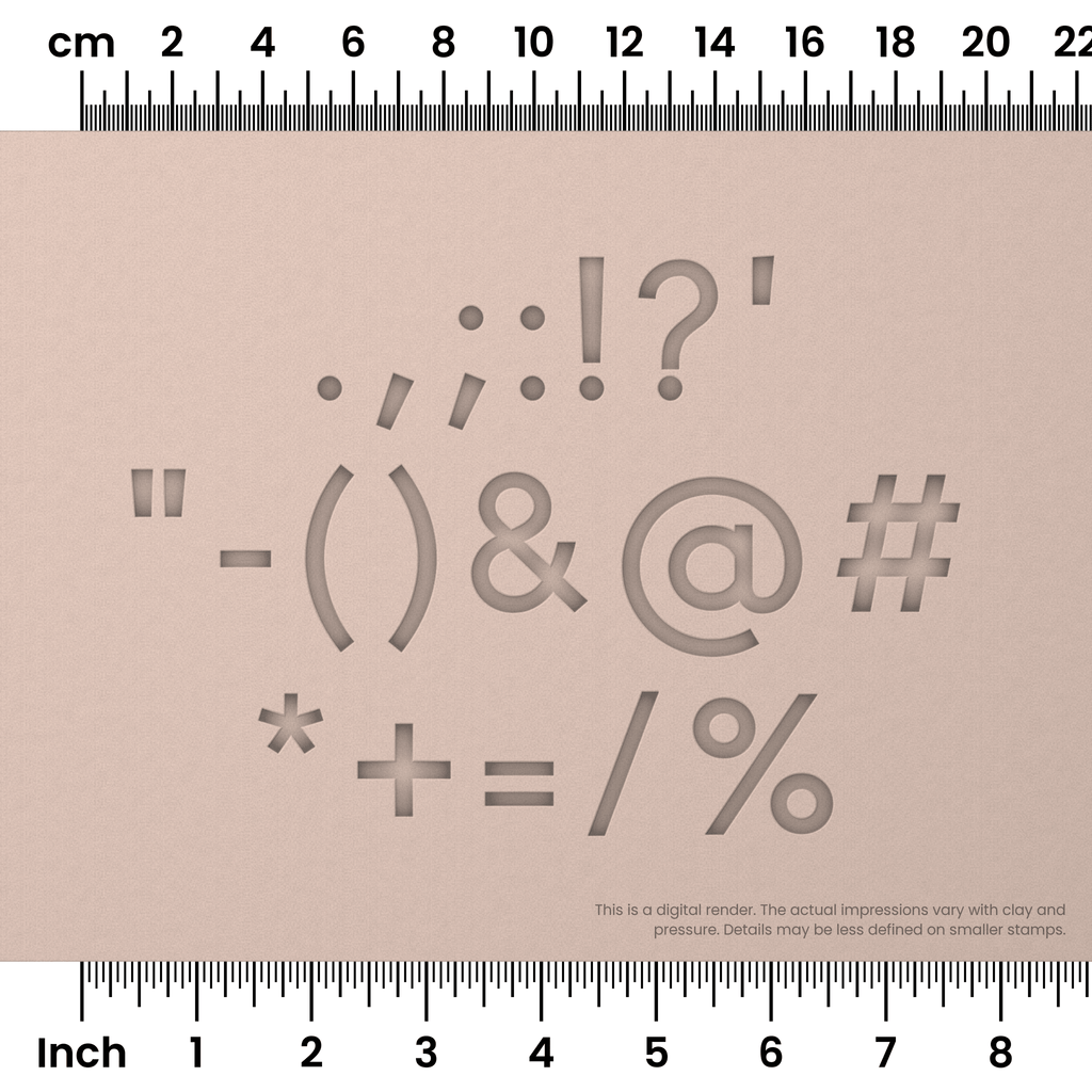 Arvo | Symbol Stamp Sets