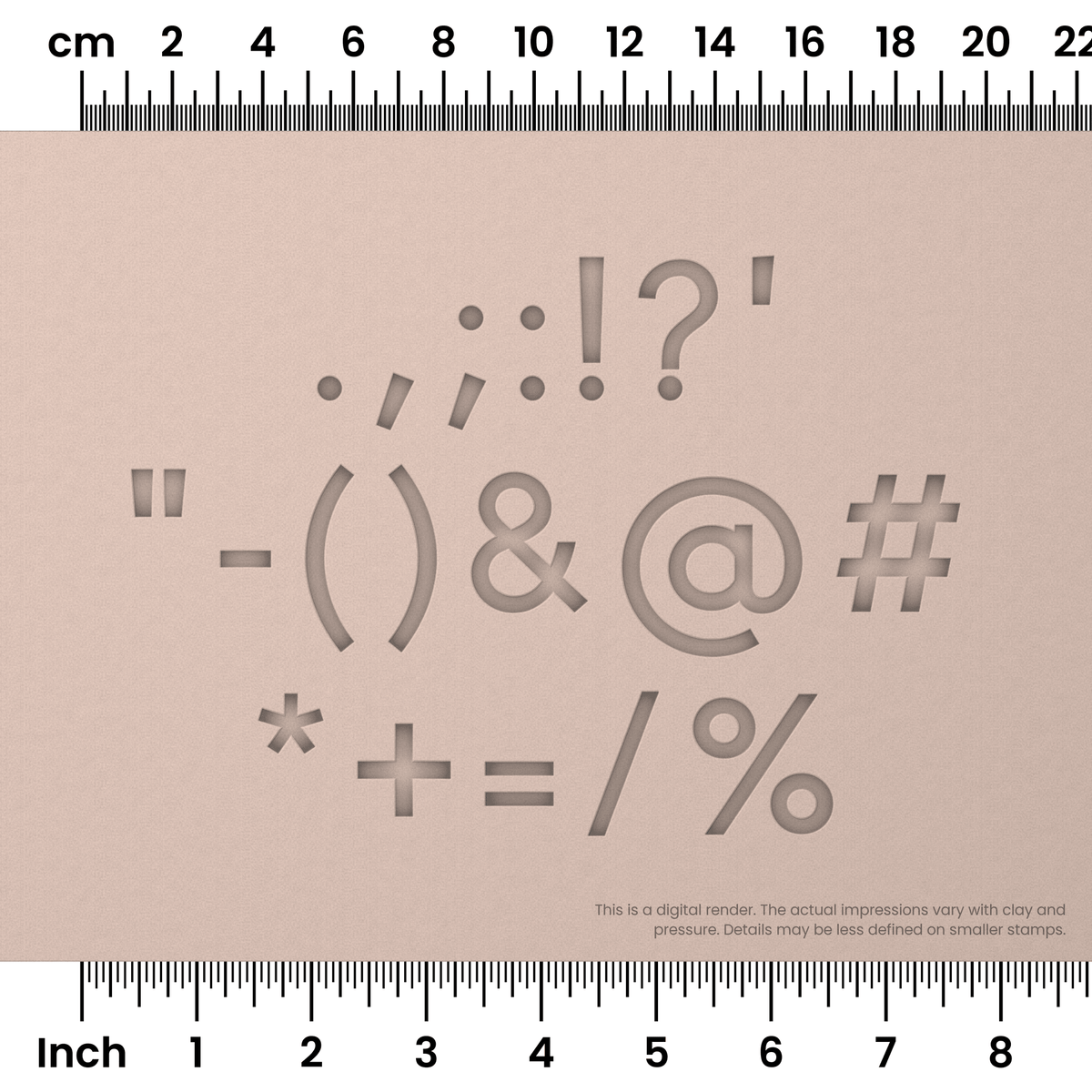 Arvo | Symbol Stamp Sets