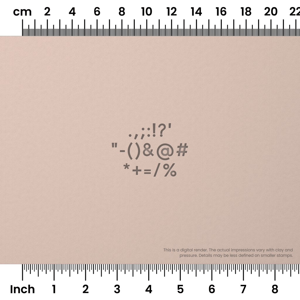 Arvo | Symbol Stamp Sets