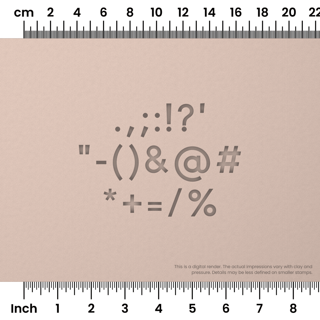 Arvo | Symbol Stamp Sets