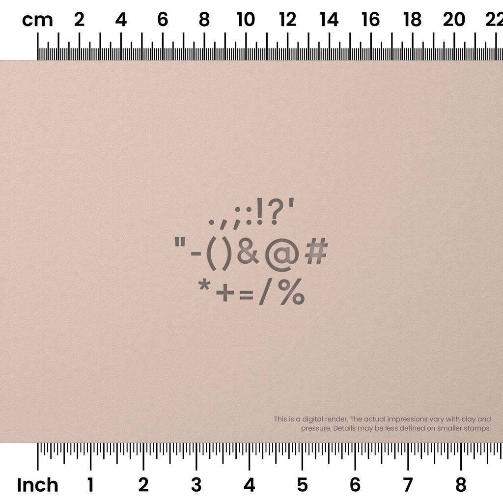 Arvo | Symbol Stamp Sets