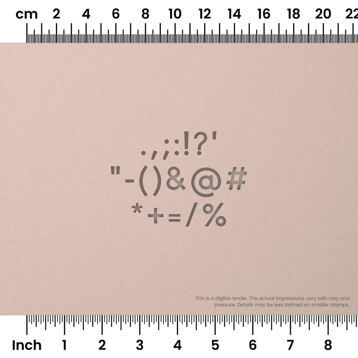 Arvo | Symbol Stamp Sets
