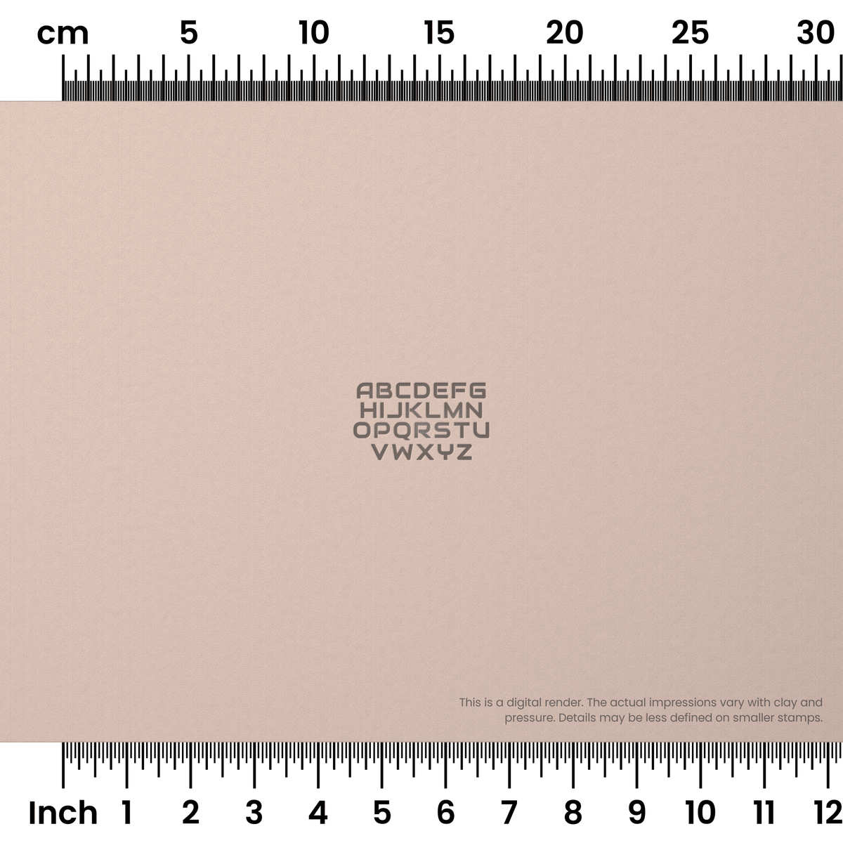 Audiowide | All Caps | Alphabet Stamp Sets
