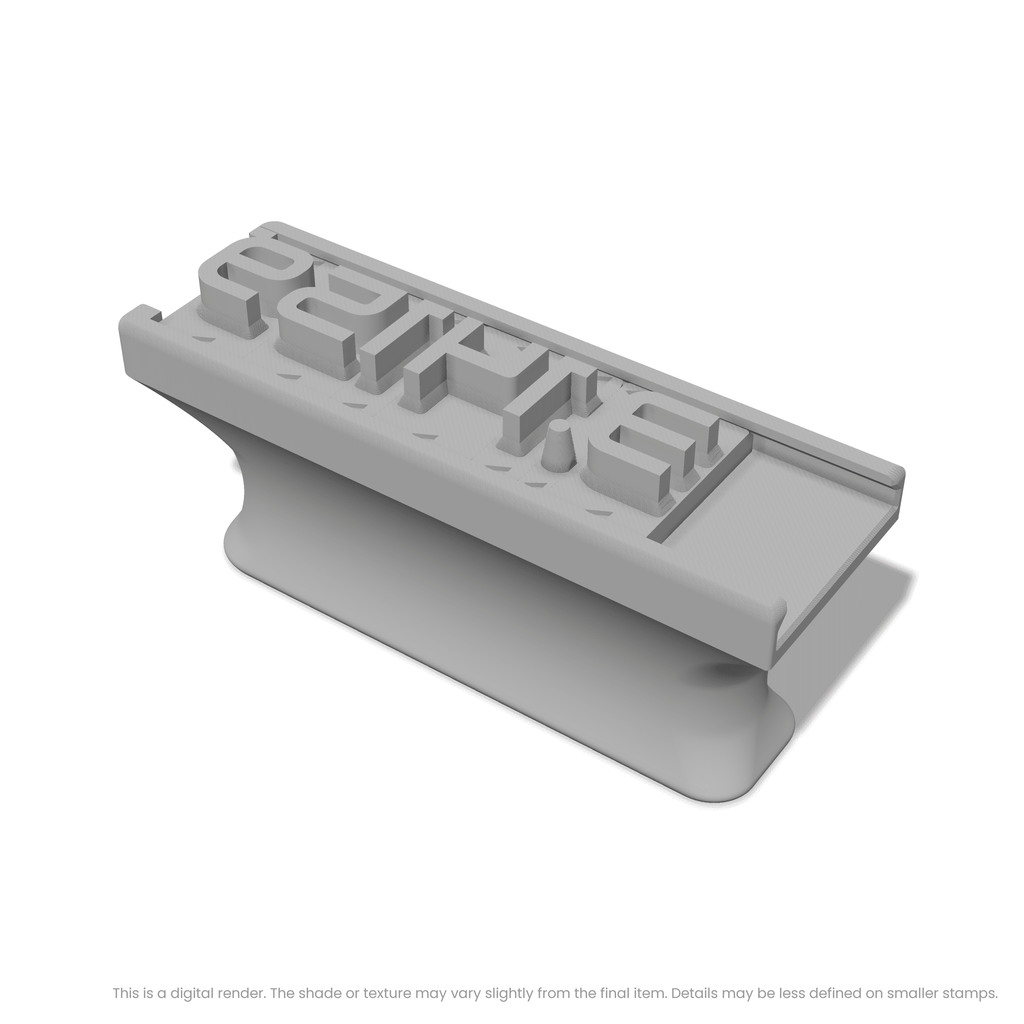 Audiowide | Font Rail Stamp Sets | Letters, Numbers, and Symbols