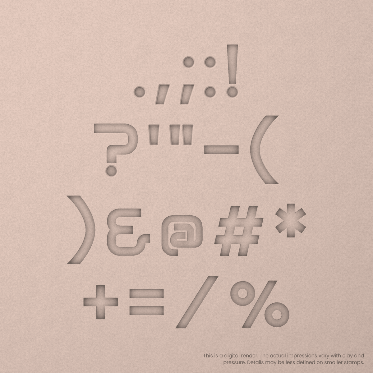 Audiowide | Font Rail Stamp Sets | Letters, Numbers, and Symbols