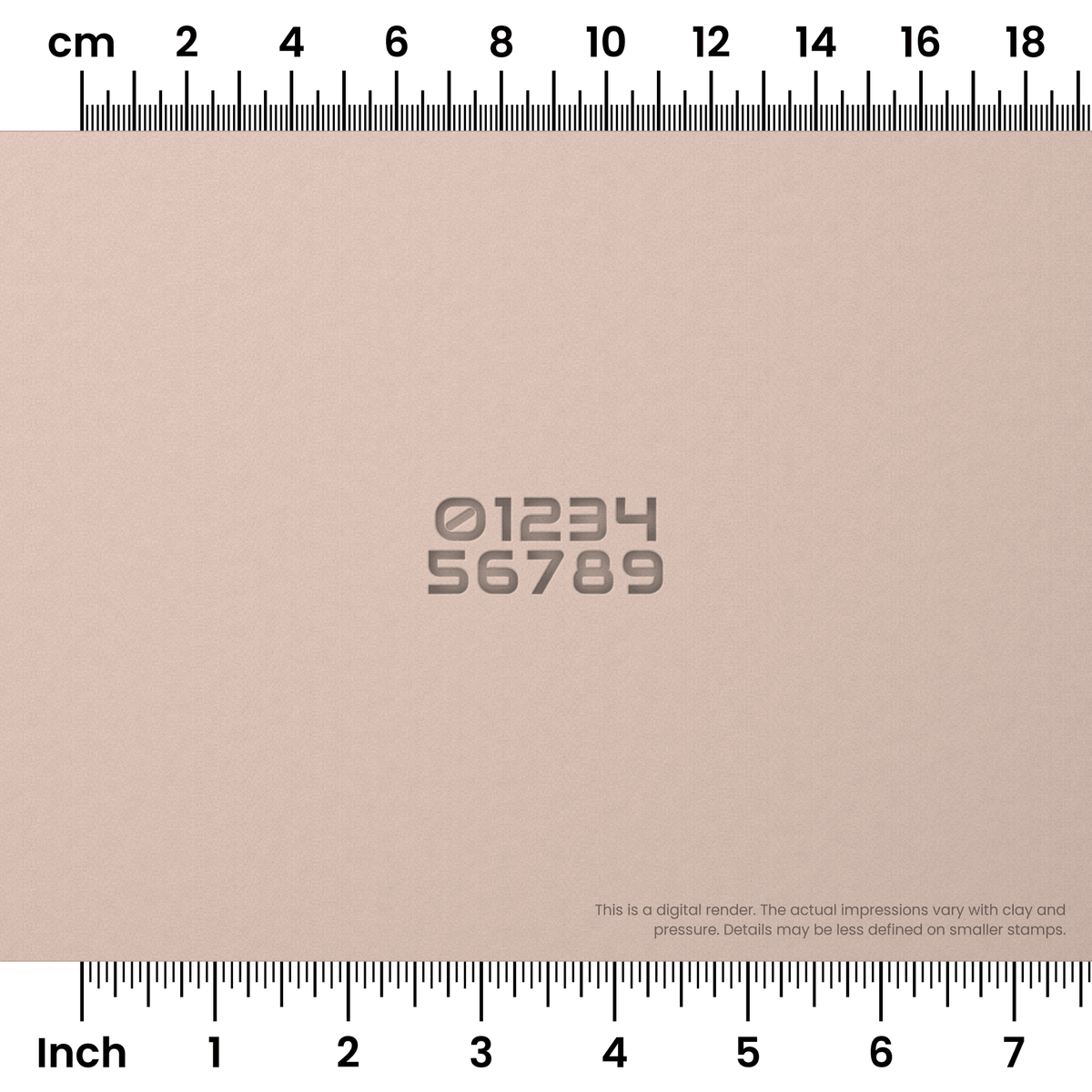 Audiowide | Number Stamp Sets