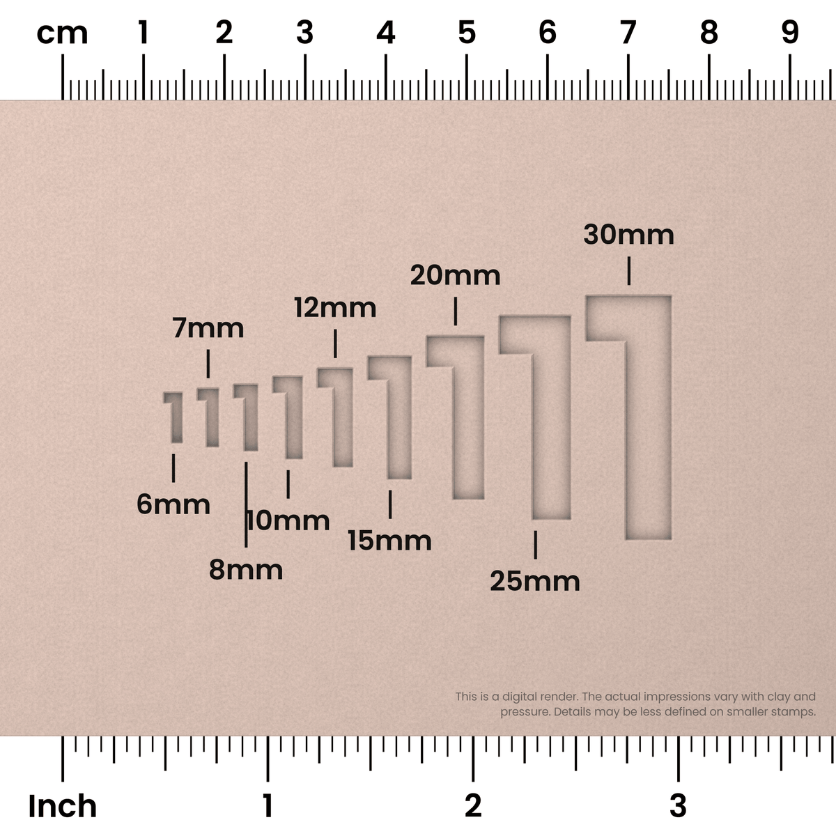 Audiowide | Number Stamp Sets