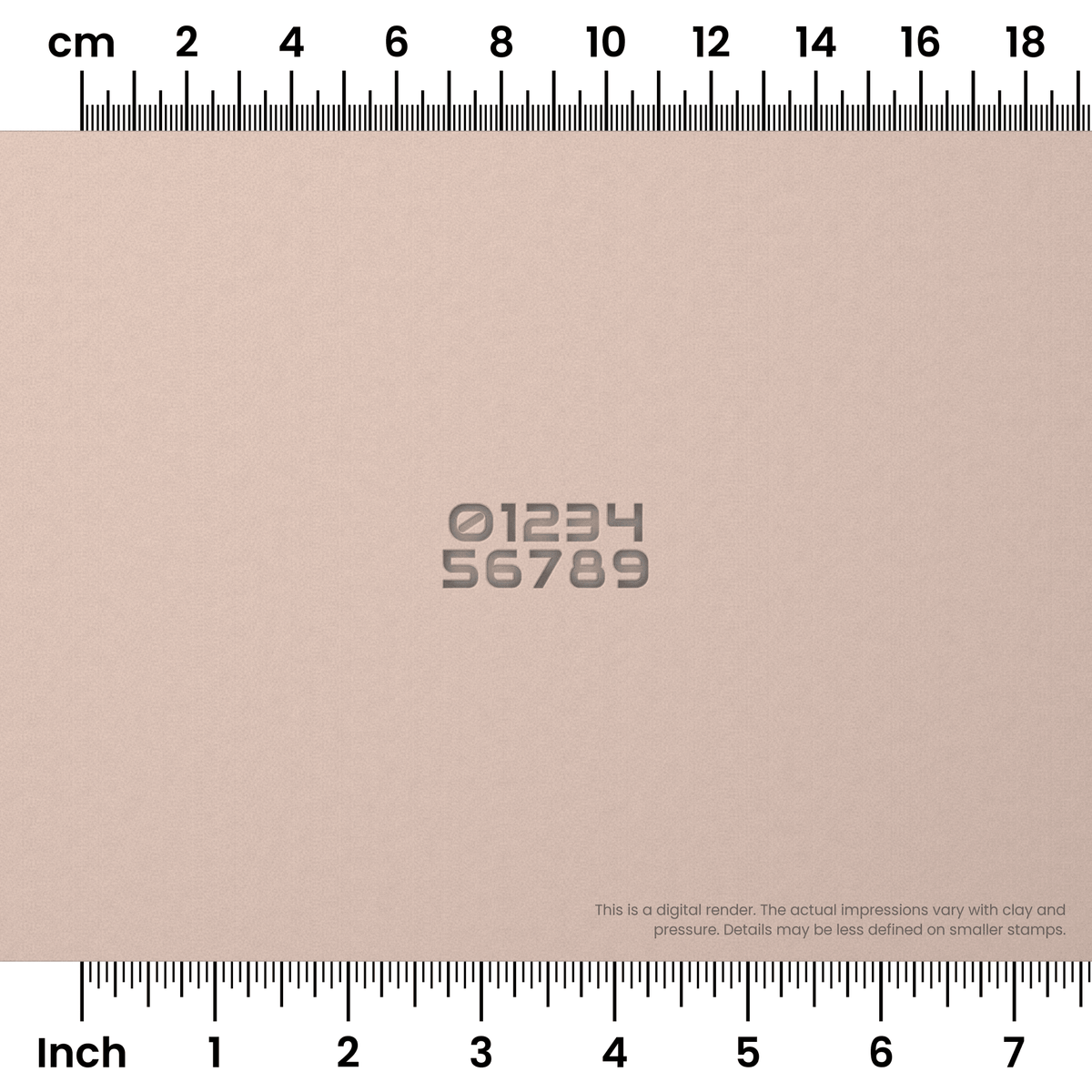 Audiowide | Number Stamp Sets