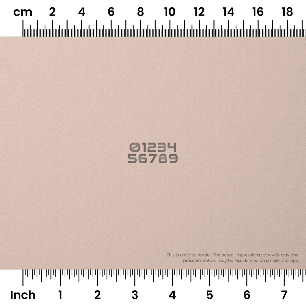 Audiowide | Number Stamp Sets