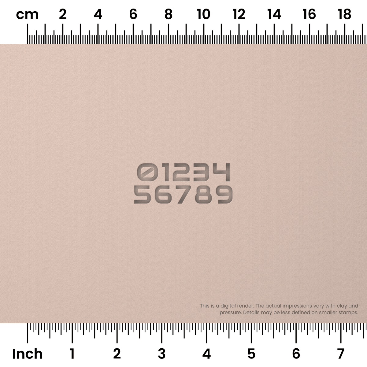 Audiowide | Number Stamp Sets