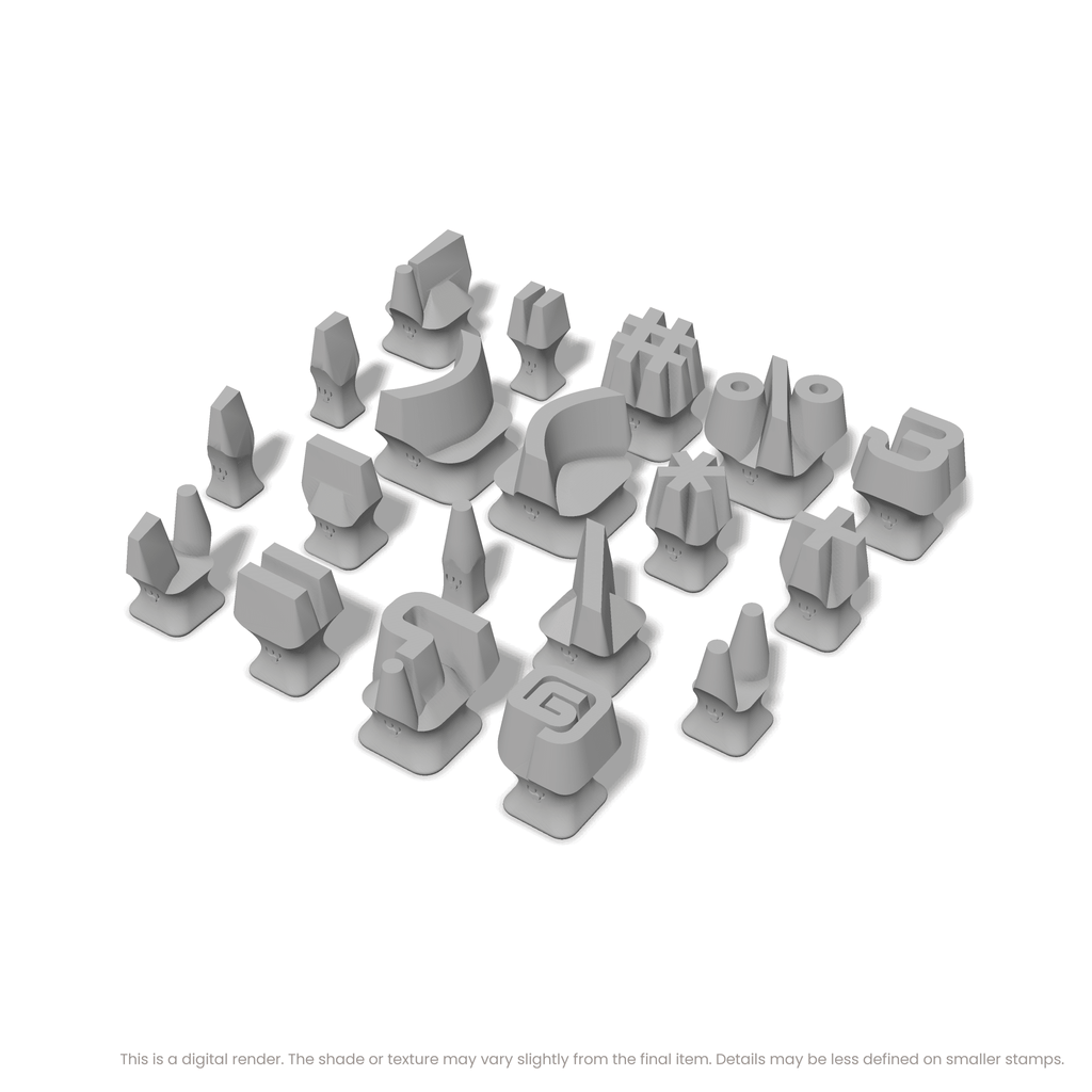 Audiowide | Symbol Stamp Sets
