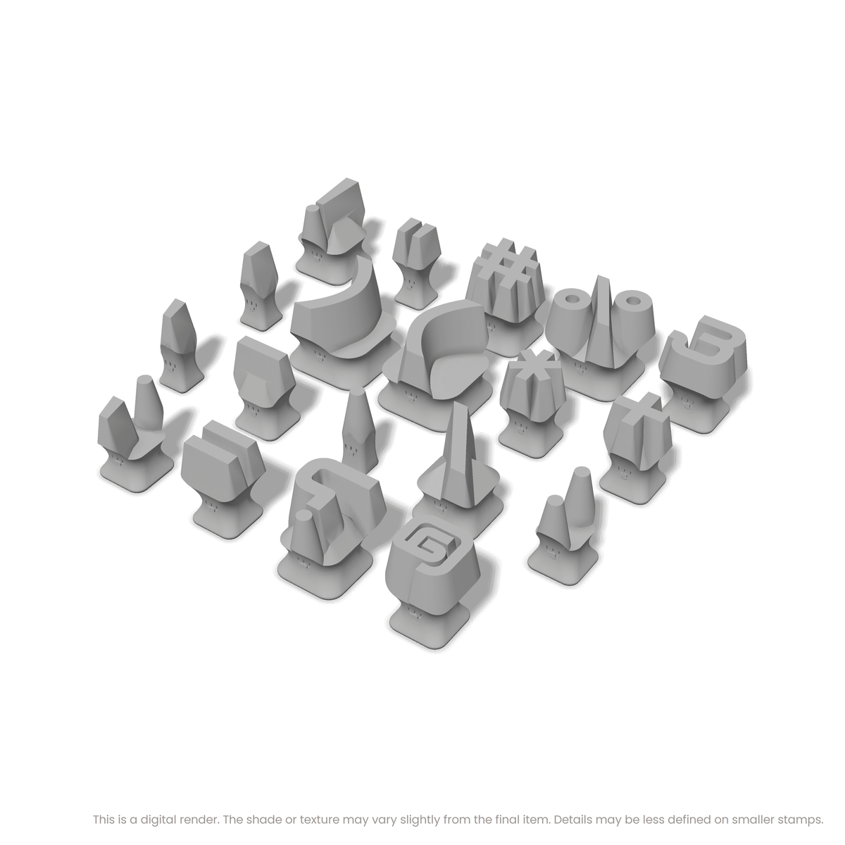 Audiowide | Symbol Stamp Sets