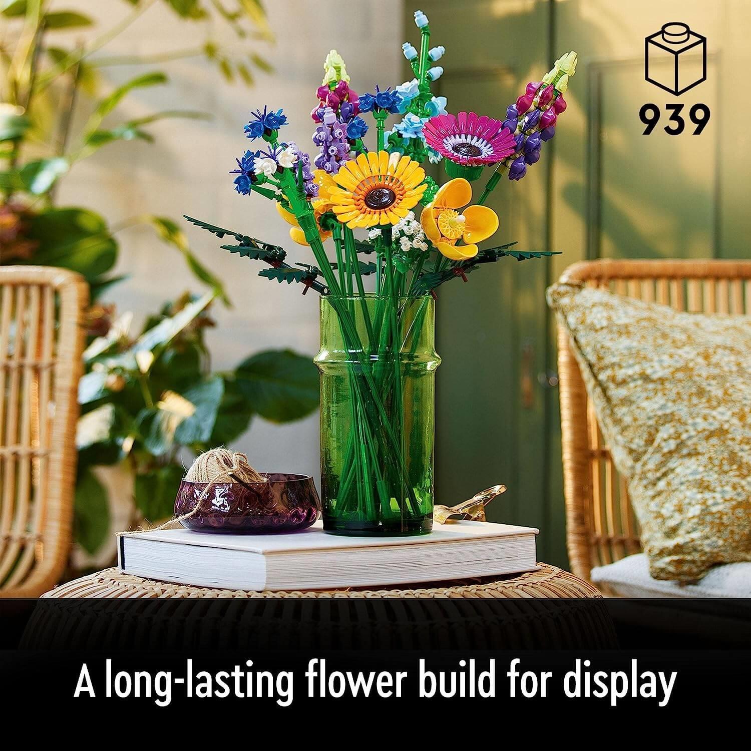 Lego Botanicals 10313 Wildflower Bouquet Set for Adults Ages 18 and Up