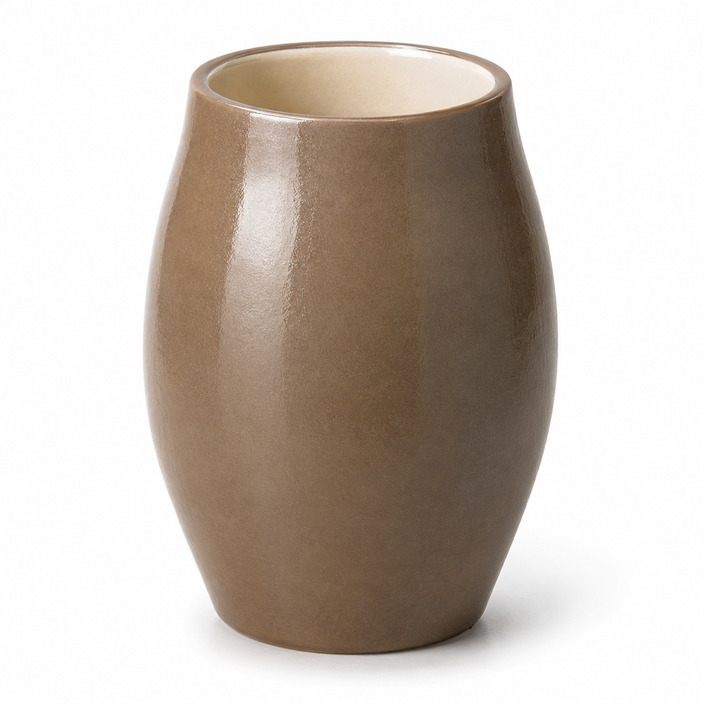Bellied Closed-Rim Mug Rib