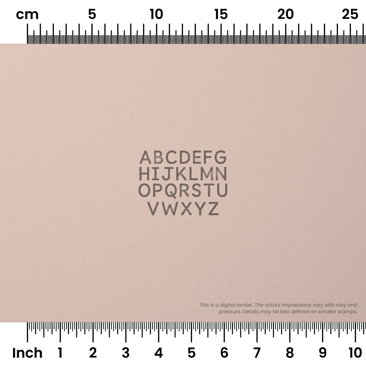 Borel | All Caps | Alphabet Stamp Sets