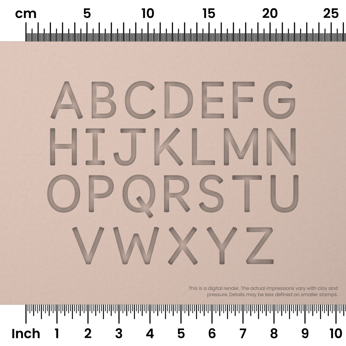 Borel | All Caps | Alphabet Stamp Sets
