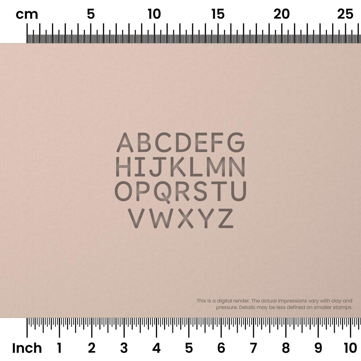 Borel | All Caps | Alphabet Stamp Sets