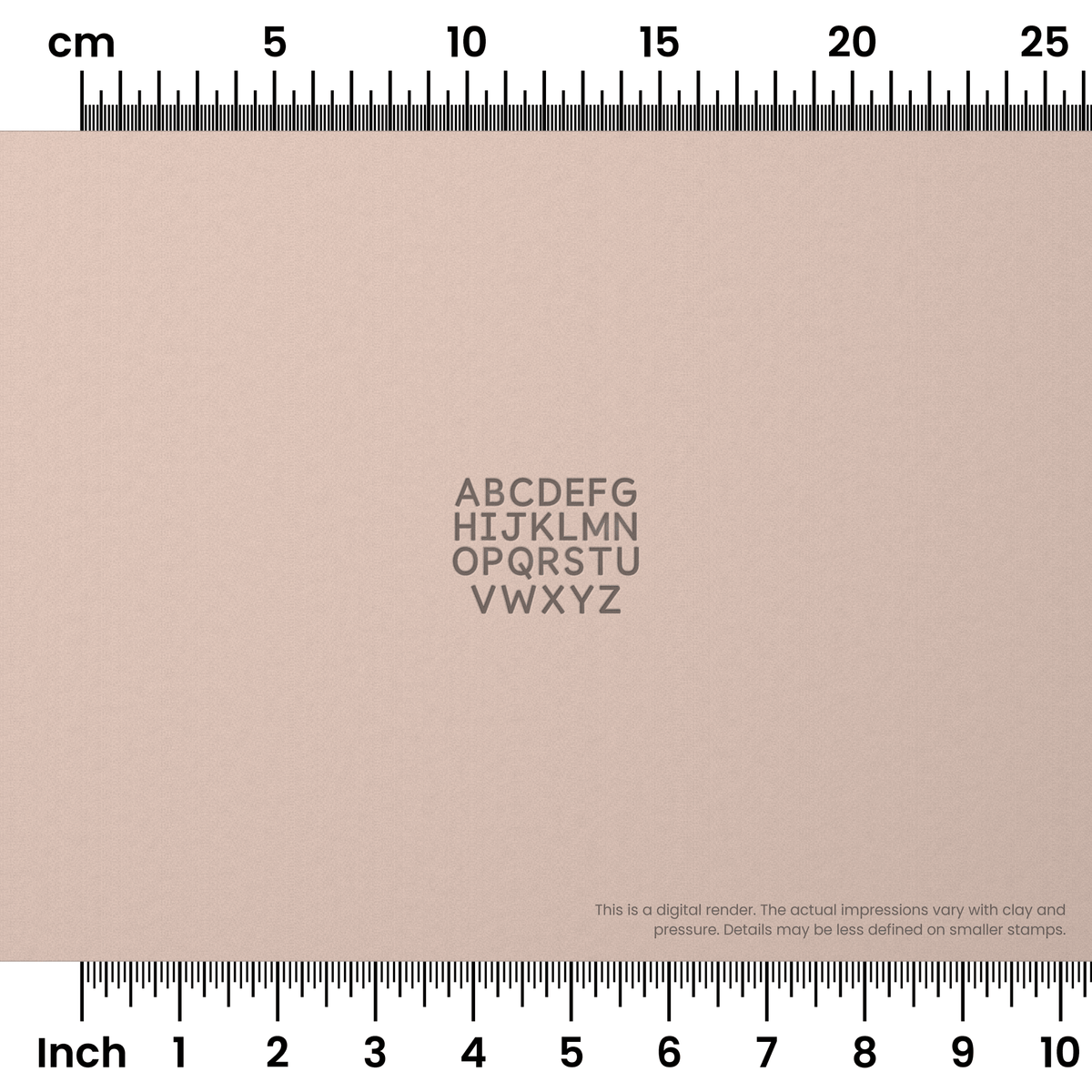 Borel | All Caps | Alphabet Stamp Sets