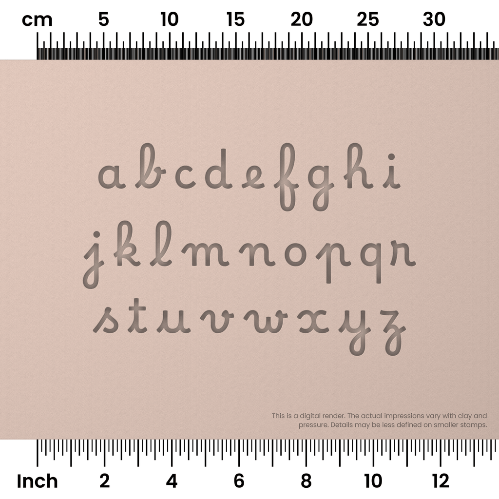 Borel | Lowercase | Alphabet Stamp Sets