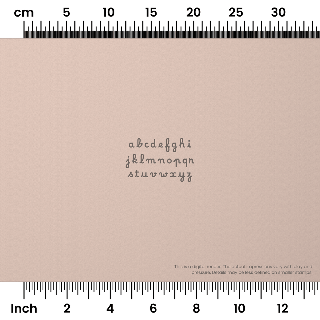 Borel | Lowercase | Alphabet Stamp Sets
