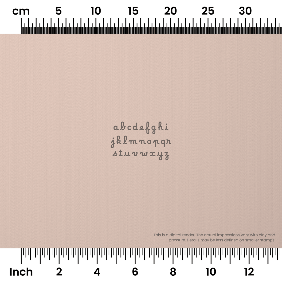 Borel | Lowercase | Alphabet Stamp Sets