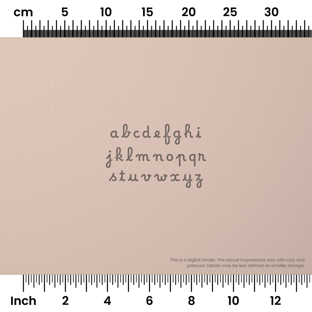 Borel | Lowercase | Alphabet Stamp Sets
