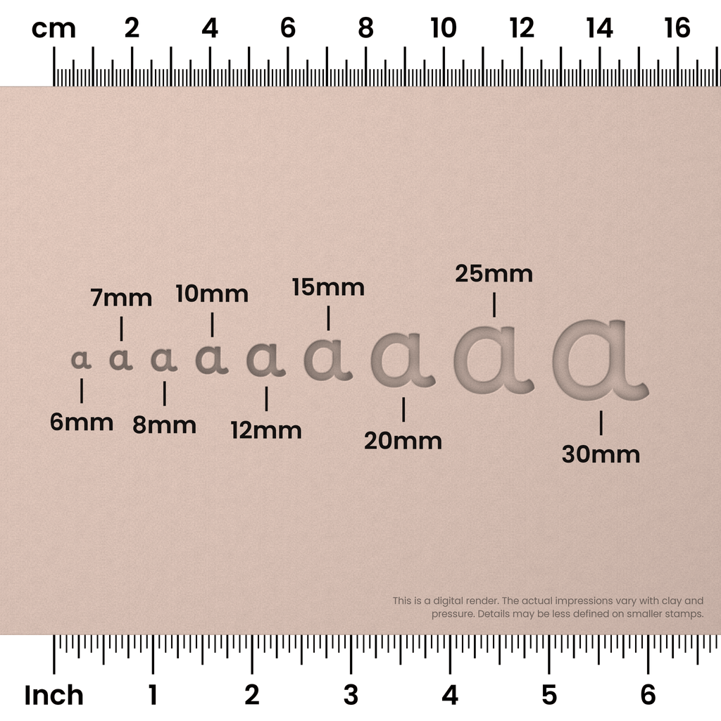 Borel | Lowercase | Alphabet Stamp Sets