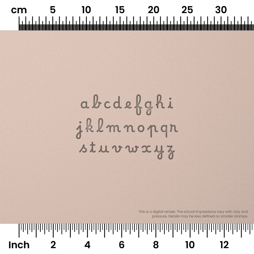 Borel | Lowercase | Alphabet Stamp Sets