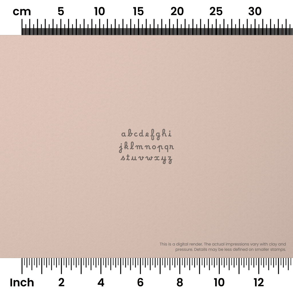 Borel | Lowercase | Alphabet Stamp Sets