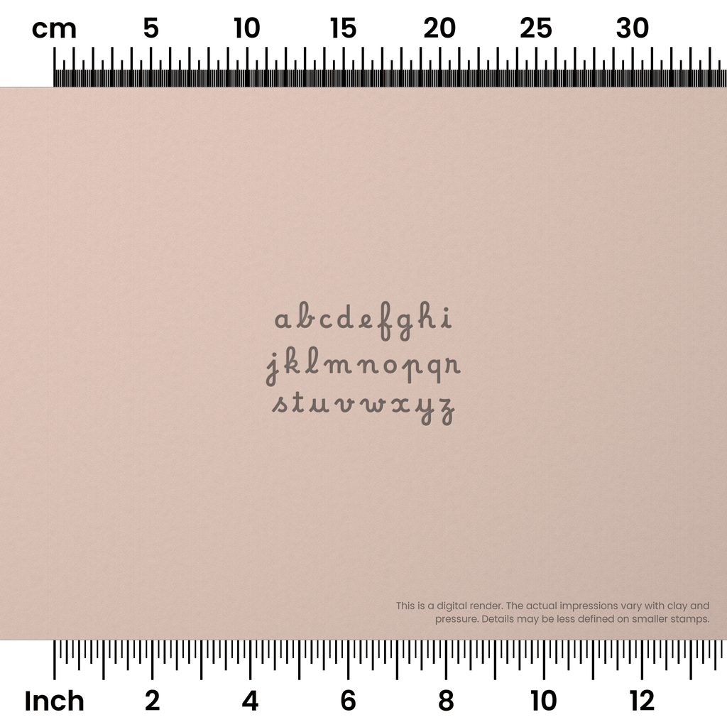 Borel | Lowercase | Alphabet Stamp Sets