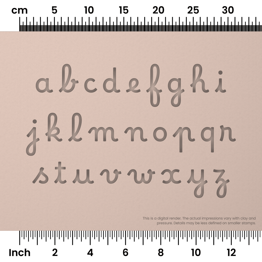 Borel | Lowercase | Alphabet Stamp Sets