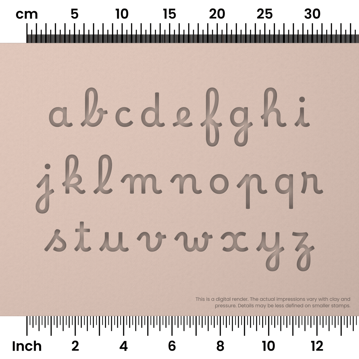 Borel | Lowercase | Alphabet Stamp Sets