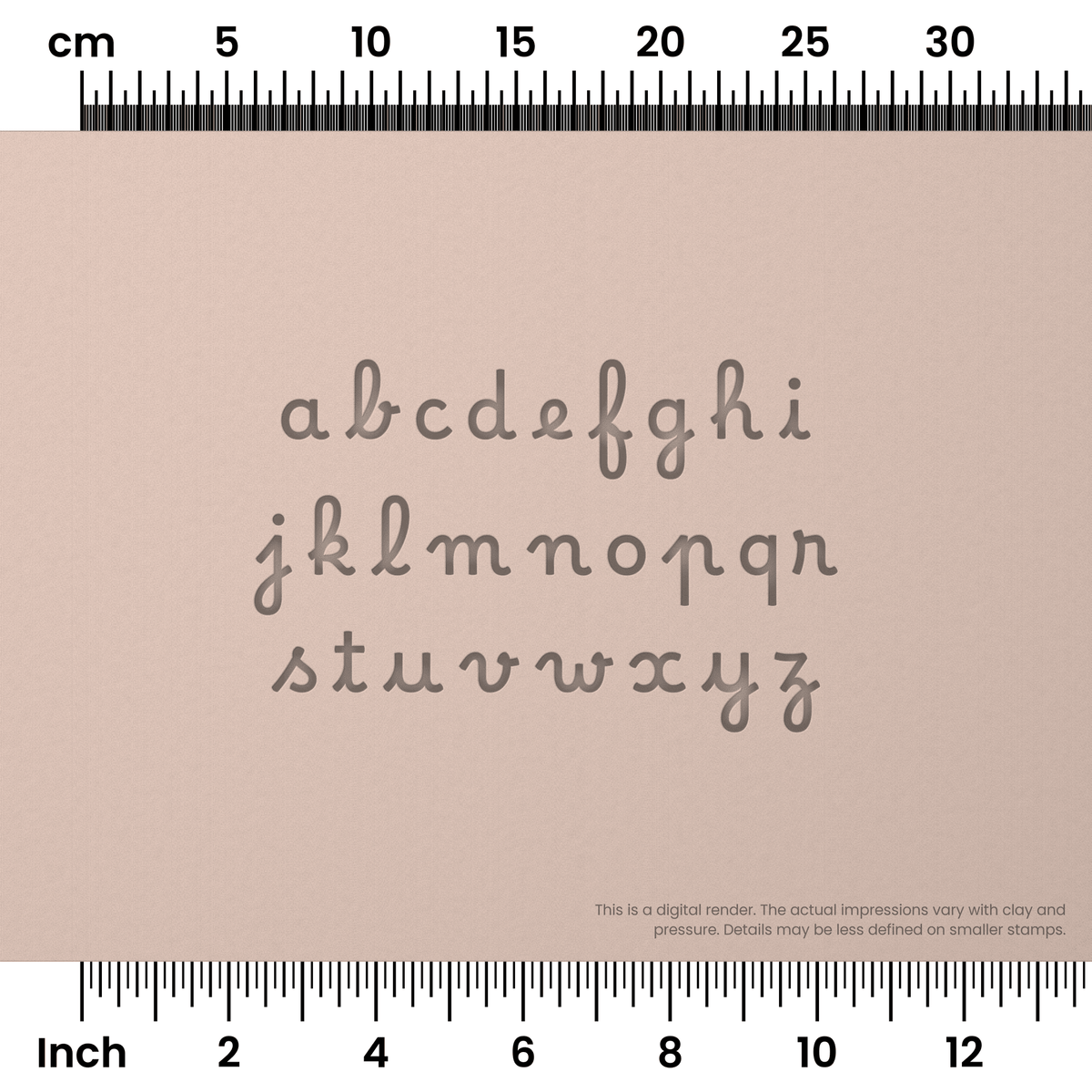 Borel | Lowercase | Alphabet Stamp Sets