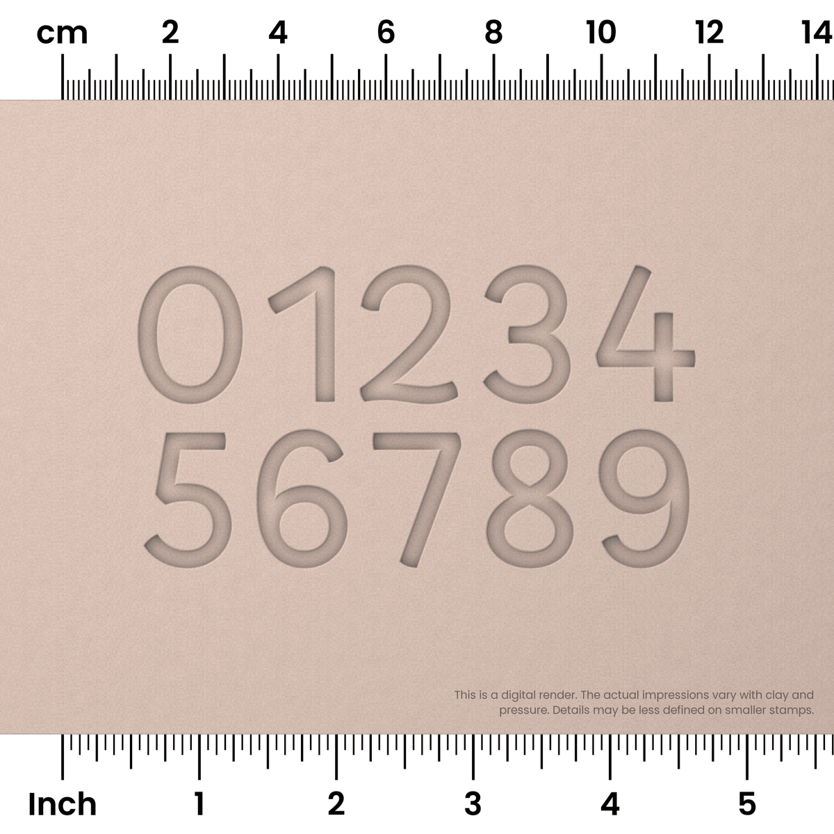 Borel | Number Stamp Sets
